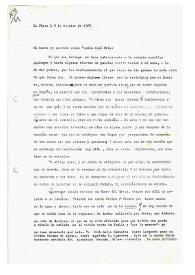 Más información sobre Carta de María Zambrano a Camilo José Cela. Crozet-par-Gex, Francia, 19 de octubre de 1969
