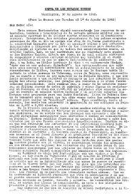 Carta de América. 1 de agosto de 1942 | Biblioteca Virtual Miguel de Cervantes