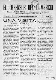 El Defensor del Comercio (Alicante). Núm. 24, 30 de enero de 1928 | Biblioteca Virtual Miguel de Cervantes
