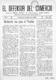 El Defensor del Comercio (Alicante). Núm. 30, 30 de marzo de 1928 | Biblioteca Virtual Miguel de Cervantes