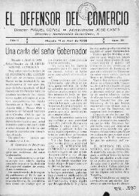 El Defensor del Comercio (Alicante). Núm. 31, 11 de abril de 1928 | Biblioteca Virtual Miguel de Cervantes
