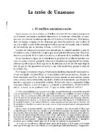 La razón de Unamuno / Mariano Brasa Díez | Biblioteca Virtual Miguel de Cervantes