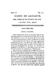 Diario de Alicante. Núm. 28, 28 de octubre de 1816 | Biblioteca Virtual Miguel de Cervantes
