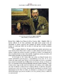 Benito Pérez Galdós (Las Palmas de Gran Canaria, 1843 - Madrid, 1920) [Semblanza] / Raquel Sánchez | Biblioteca Virtual Miguel de Cervantes
