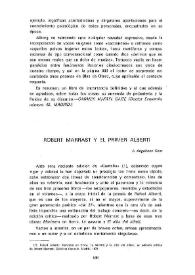 Robert Marrast y el primer Alberti / Fernando Quiñones | Biblioteca Virtual Miguel de Cervantes