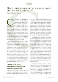 Museos antropológicos y su discurso a partir del caso de Castilla y León / Antonio Bellido Blanco | Biblioteca Virtual Miguel de Cervantes