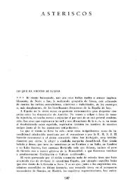 Cuadernos Hispanoamericanos, núm. 19 (enero-febrero 1951). Astericos | Biblioteca Virtual Miguel de Cervantes