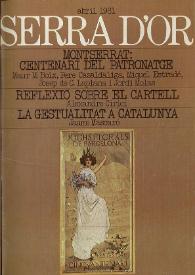 Serra d'Or. Any XXIII, núm. 259, abril 1981 | Biblioteca Virtual Miguel de Cervantes