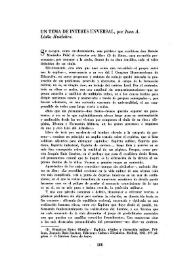 Un tema de interés universal / por Juan A. Liaño Huidobro | Biblioteca Virtual Miguel de Cervantes