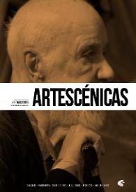 Artescénicas : la revista de la Academia. Núm. 1, marzo 2015 | Biblioteca Virtual Miguel de Cervantes