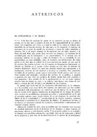 Cuadernos Hispanoamericanos, núm. 20 (marzo-abril 1951). Asteriscos | Biblioteca Virtual Miguel de Cervantes