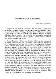 Engels y Pablo Iglesias / Pedro Laín Entralgo | Biblioteca Virtual Miguel de Cervantes
