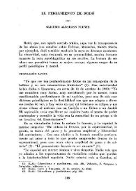 El pensamiento de Rodó / por Glicerio Albarrán Puente | Biblioteca Virtual Miguel de Cervantes