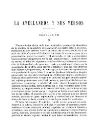 La Avellaneda y sus versos (Continuación) / Alberto López Argüello | Biblioteca Virtual Miguel de Cervantes