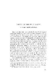 Cartas de Pereda a Galdós y ocho borradores / [editor] William H. Shoemaker | Biblioteca Virtual Miguel de Cervantes