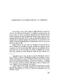 Onomástica valleinclaniana: el jándalo / Jesús Rubio Jiménez | Biblioteca Virtual Miguel de Cervantes