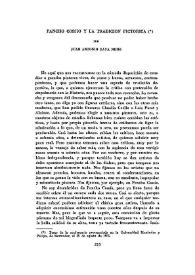 Pancho Cossío y la tradición pictórica / por Juan Antonio Gaya Nuño | Biblioteca Virtual Miguel de Cervantes