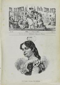 El Álbum de la Mujer : Periódico Ilustrado. Año 2, tomo 2, núm. 1, 6 de enero de 1884 | Biblioteca Virtual Miguel de Cervantes