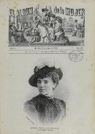 El Álbum de la Mujer : Periódico Ilustrado. Año 2, tomo 2, núm. 16, 20 de abril de 1884 | Biblioteca Virtual Miguel de Cervantes