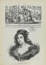 El Álbum de la Mujer : Periódico Ilustrado. Año 2, tomo 2, núm. 19, 11 de mayo de 1884 | Biblioteca Virtual Miguel de Cervantes