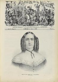 El Álbum de la Mujer : Periódico Ilustrado. Año 3, tomo 4, núm. 14, 5 de abril de 1885 | Biblioteca Virtual Miguel de Cervantes