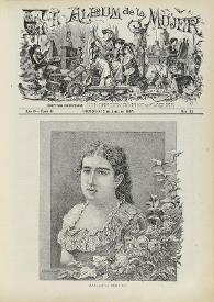 El Álbum de la Mujer : Periódico Ilustrado. Año 3, tomo 4, núm. 15, 12 de abril de 1885 | Biblioteca Virtual Miguel de Cervantes