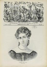 El Álbum de la Mujer : Periódico Ilustrado. Año 3, tomo 4, núm. 25, 21 de junio de 1885 | Biblioteca Virtual Miguel de Cervantes