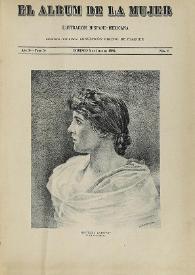 El Álbum de la Mujer : Periódico Ilustrado. Año 3, tomo 5, núm. 1, 5 de julio de 1885 | Biblioteca Virtual Miguel de Cervantes
