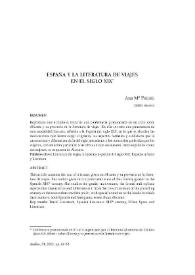 España y la literatura de viajes en el siglo XIX / Ana M.ª Freire | Biblioteca Virtual Miguel de Cervantes