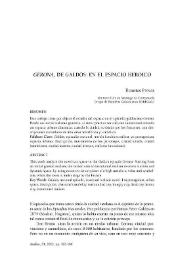 "Gerona", de Galdós: en el espacio heroico / Ermitas Penas | Biblioteca Virtual Miguel de Cervantes