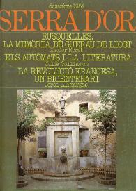 Serra d'Or. Any XXVI, núm. 303, desembre 1984 | Biblioteca Virtual Miguel de Cervantes