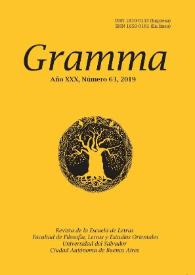 Gramma. Año XXX, número 63, 2019 | Biblioteca Virtual Miguel de Cervantes