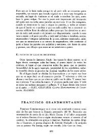 Francisco Grandmontagne / Pablo del Barco | Biblioteca Virtual Miguel de Cervantes