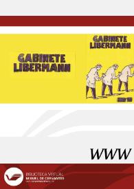 Gabinete Libermann (1984) [Ficha de espectáculo] | Biblioteca Virtual Miguel de Cervantes