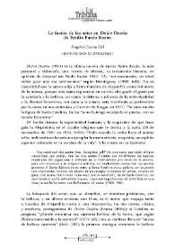 La fusión de las artes en "Dulce Dueño" de Emilia Pardo Bazán / Ángeles Ezama Gil | Biblioteca Virtual Miguel de Cervantes