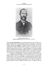Carlos Casavalle [editor] (1826-1905) [Semblanza] / Lucía Pose

 | Biblioteca Virtual Miguel de Cervantes