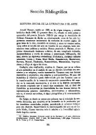 Historia social de la literatura y el arte / Eduardo Tijeras | Biblioteca Virtual Miguel de Cervantes