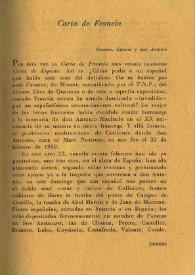 Carta de Francia: Francia, España y don Antonio / Manuel de Lara | Biblioteca Virtual Miguel de Cervantes