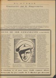 Digno de ser comandante / por Miguel Hernández | Biblioteca Virtual Miguel de Cervantes