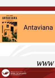 Antaviana (1978) [Ficha de espectáculo] | Biblioteca Virtual Miguel de Cervantes