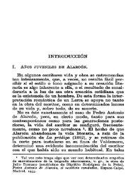 Introducción a Pedro Antonio de Alarcón, "El escándalo" / Mariano Baquero Goyanes | Biblioteca Virtual Miguel de Cervantes