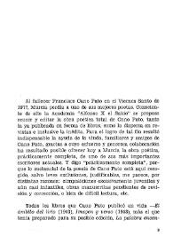 Introducción a Francisco Cano Pato, "La palabra encendida" / Mariano Baquero Goyanes | Biblioteca Virtual Miguel de Cervantes