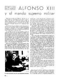 Alfonso XIII y el mando supremo militar / Mariano Gómez | Biblioteca Virtual Miguel de Cervantes