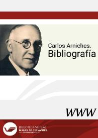 Carlos Arniches. Bibliografía / Juan A. Ríos Carratalá | Biblioteca Virtual Miguel de Cervantes