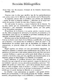 Cuadernos Hispanoamericanos, núm. 138 (junio 1961). Sección bibliográfica | Biblioteca Virtual Miguel de Cervantes