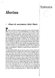 Albertiana        / Francisco Vega Díaz | Biblioteca Virtual Miguel de Cervantes
