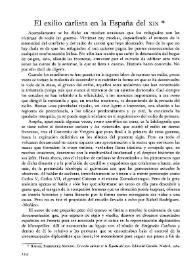 El exilio carlista en la España del XIX  / Miguel Manrique | Biblioteca Virtual Miguel de Cervantes