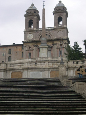Escalinata de Trinità dei Monti (Plaza de España, Roma)