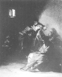 Goya: «Interior de prisión»
