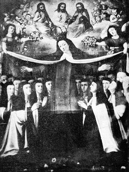 Isabel de Santiago.- Virgen del Carmen (Del Carmen Alto)